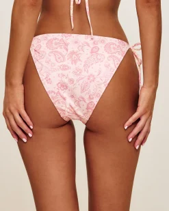 Bas de maillot de bain culotte avec imprimé floral
