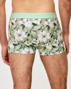 Boxer coton motifs fleurs