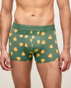 Boxer en coton imprimé canards