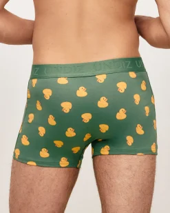 Boxer en coton imprimé canards