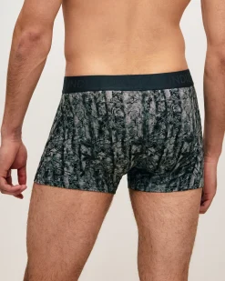 Boxer en coton à motifs