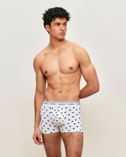 Boxer en coton motifs coeurs