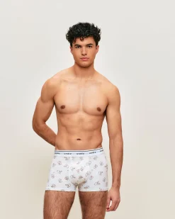Boxer en coton motifs lapins