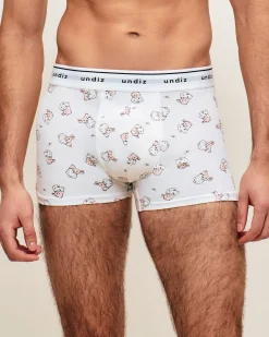 Boxer en coton motifs lapins