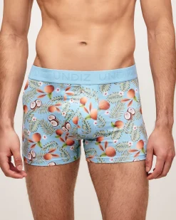 Boxer en microfibre imprimé tropical
