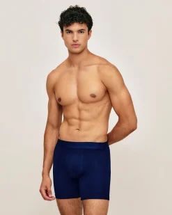 Boxer long en coton