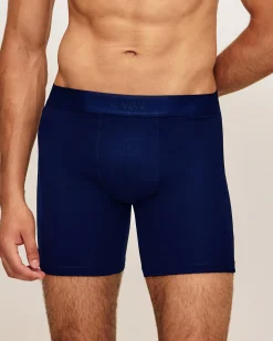 Boxer long en coton