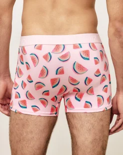 Boxer microfibre motifs pastèques