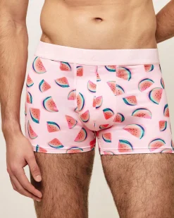Boxer microfibre motifs pastèques