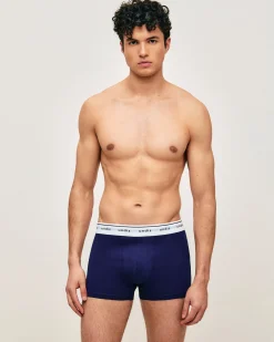 Boxer uni en coton