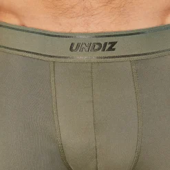 Boxer uni en microfibre