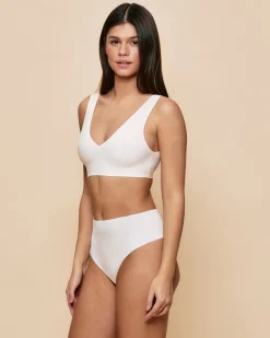 Brassière microfibre seamless