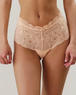 Cheeky en dentelle écru