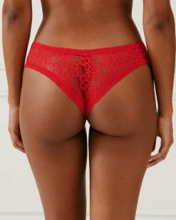 Cheeky en dentelle rouge