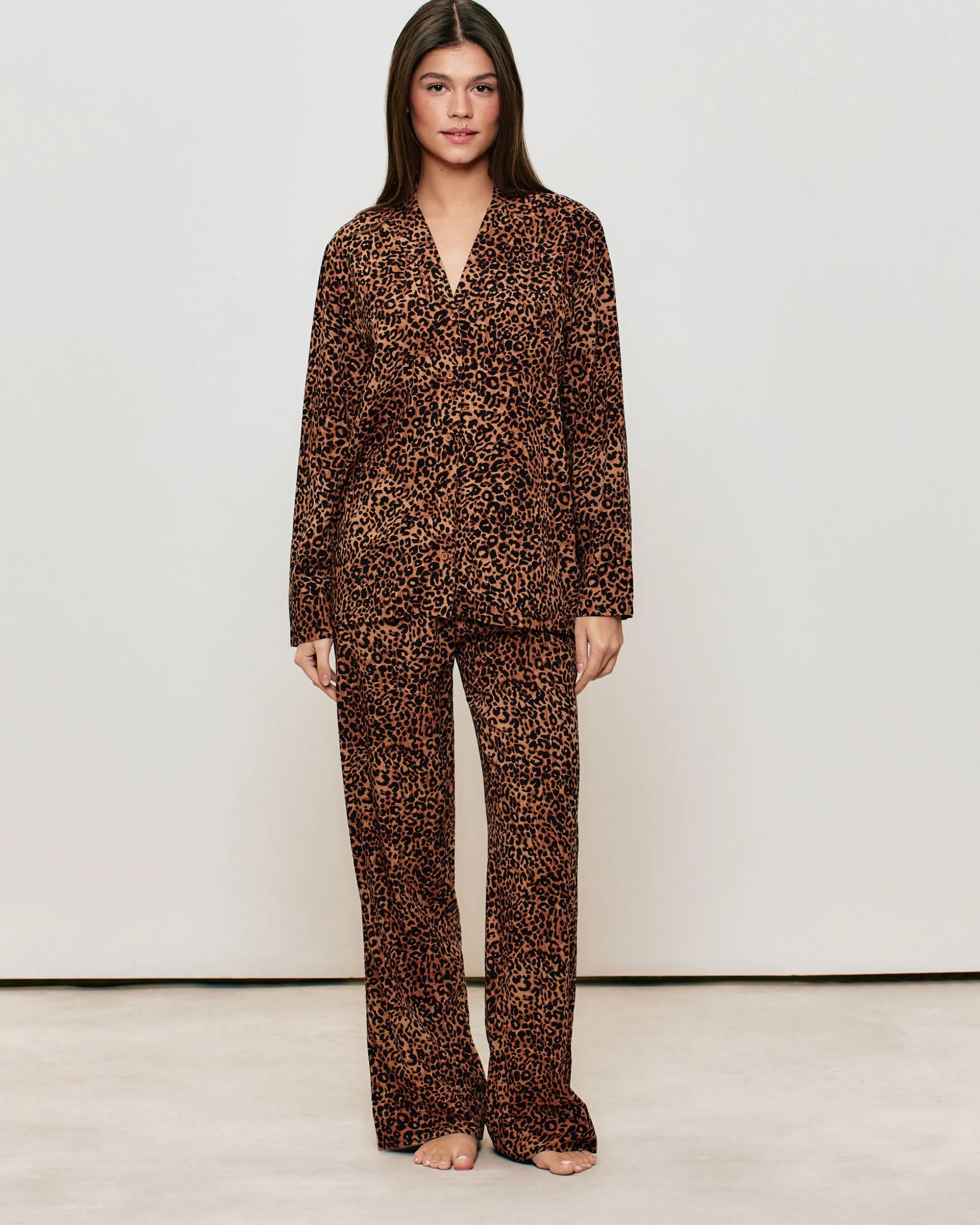 Chemise imprimé léopard