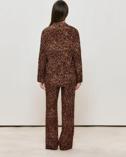 Chemise imprimé léopard
