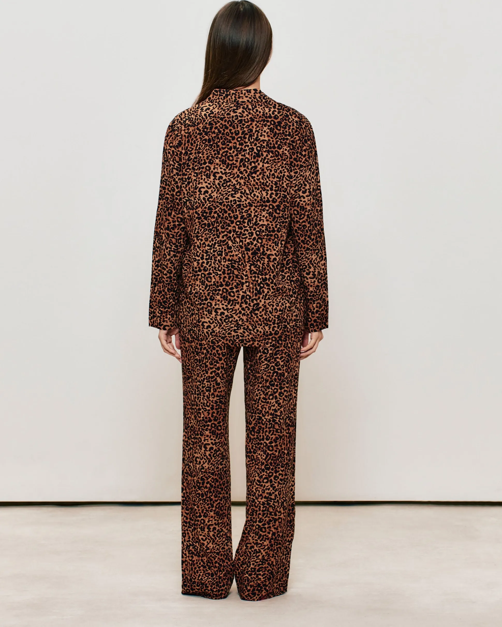 Chemise imprimé léopard