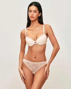 Culotte en dentelle florale
