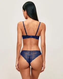 Culotte en dentelle florale