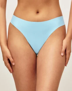 Culotte en microfibre et dentelle