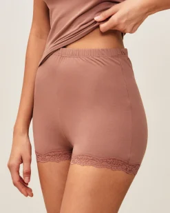 Ensemble en jersey avec dentelle