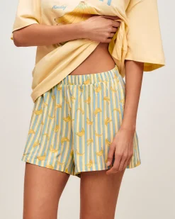 Ensemble en jersey avec motif Tropical Market