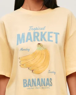 Ensemble en jersey avec motif Tropical Market