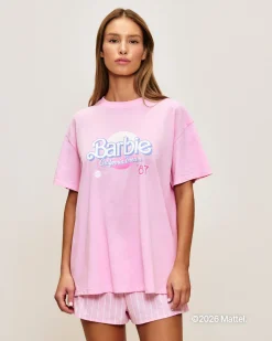 Ensemble t-shirt et short en Jersey Barbie