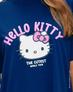 Ensemble t-shirt et short en jersey Hello kitty