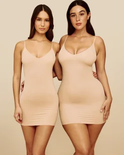 Fond de robe en microfibre