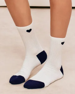 Lot de 3 paires de chaussettes coton à motifs