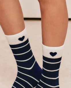 Lot de 3 paires de chaussettes coton à motifs