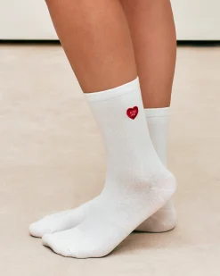 Lot de 3 paires de chaussettes coton à motifs