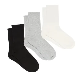 Lot de 3 paires de chaussettes en coton