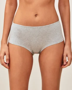 Lot de 3 shortys en coton uni