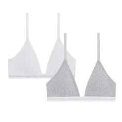 Lot de 2 soutiens-gorge triangle ados