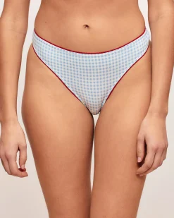 Lot de 3 strings coton à motifs