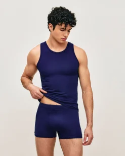 Set débardeur et boxer en coton