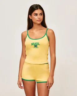 Short en jersey imprimé 