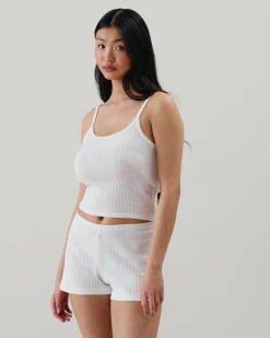 Short en pointelle