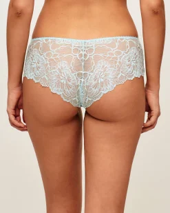 Shorty en dentelle florale