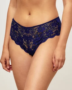 Shorty en dentelle florale