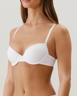Soutien-gorge ampliforme en microfibre
