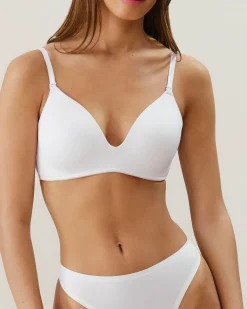 Soutien-gorge ampliforme en microfibre
