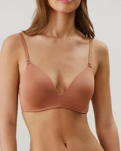 Soutien-gorge ampliforme en microfibre