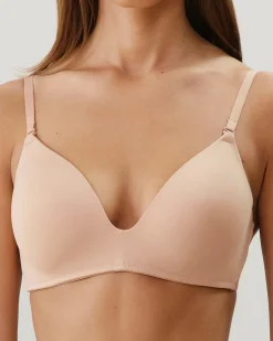 Soutien-gorge ampliforme en microfibre