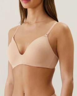 Soutien-gorge ampliforme en microfibre