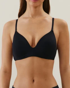 Soutien-gorge ampliforme en microfibre