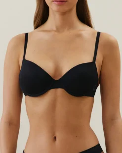 Soutien-gorge ampliforme en microfibre