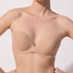 Soutien-gorge bandeau dos nu